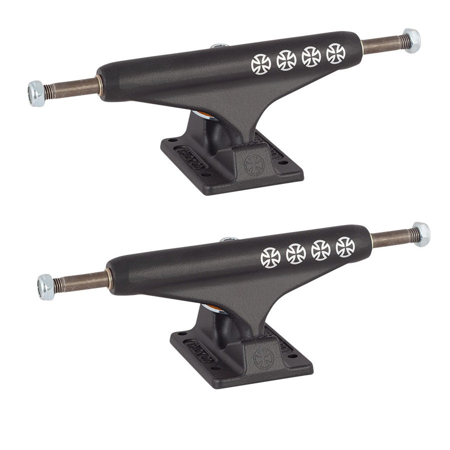 Independent 139 Stage 11 Flat Black 4 Cross Skateboard