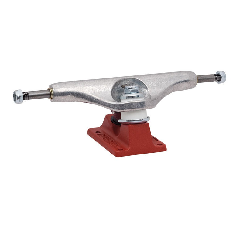 Independent 144 Stage 11 Hollow Lopez Crosses Silver Burgundy Standard Trucks