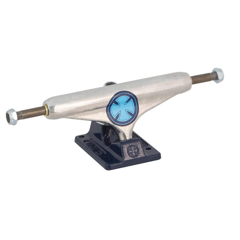 Independent 139 Stage 11 Strike Cross Polished Navy Standard Trucks