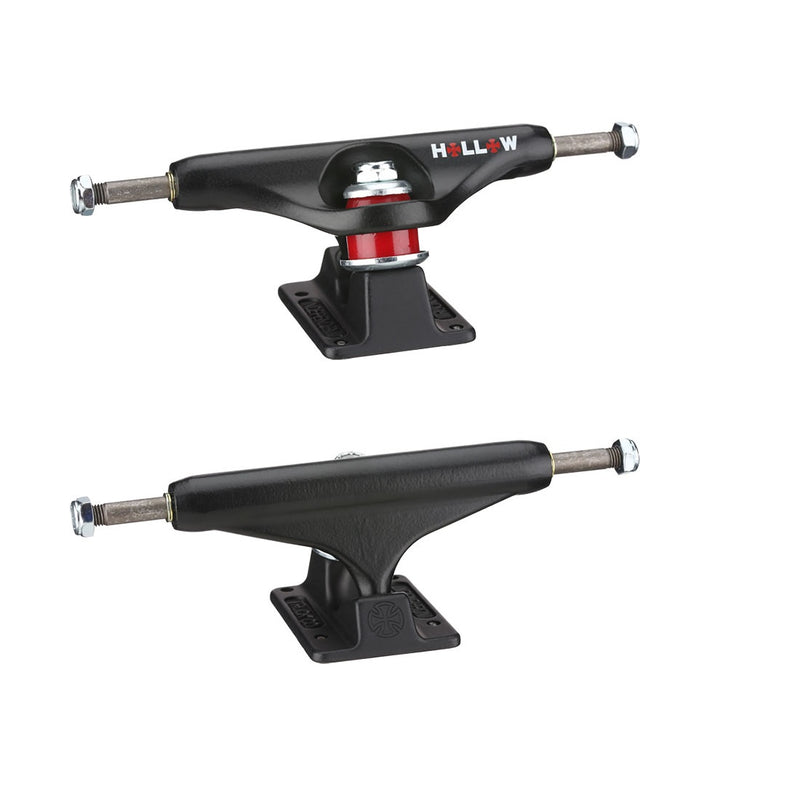 Independent Matte Black 139mm Forged Hollow Skateboard Trucks