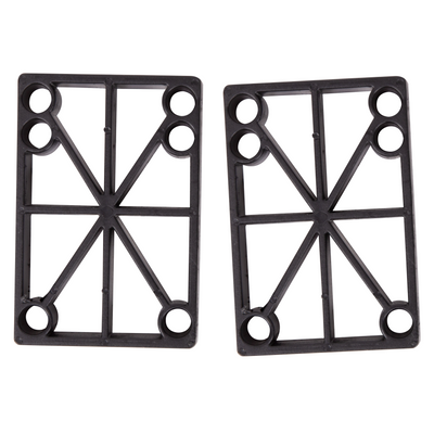 Cal 7 Riser Pad Skateboard Longboard 12mm, 25mm, 35mm Black (2 Pcs)