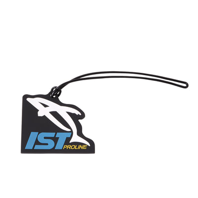 IST Rubber Luggage Tag with Colorful Dolphin Logo
