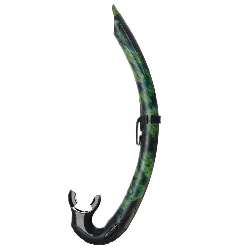 SEAC JET CAMO Snorkel with Anatomical Curved Tube & Comfort Mouthpiece