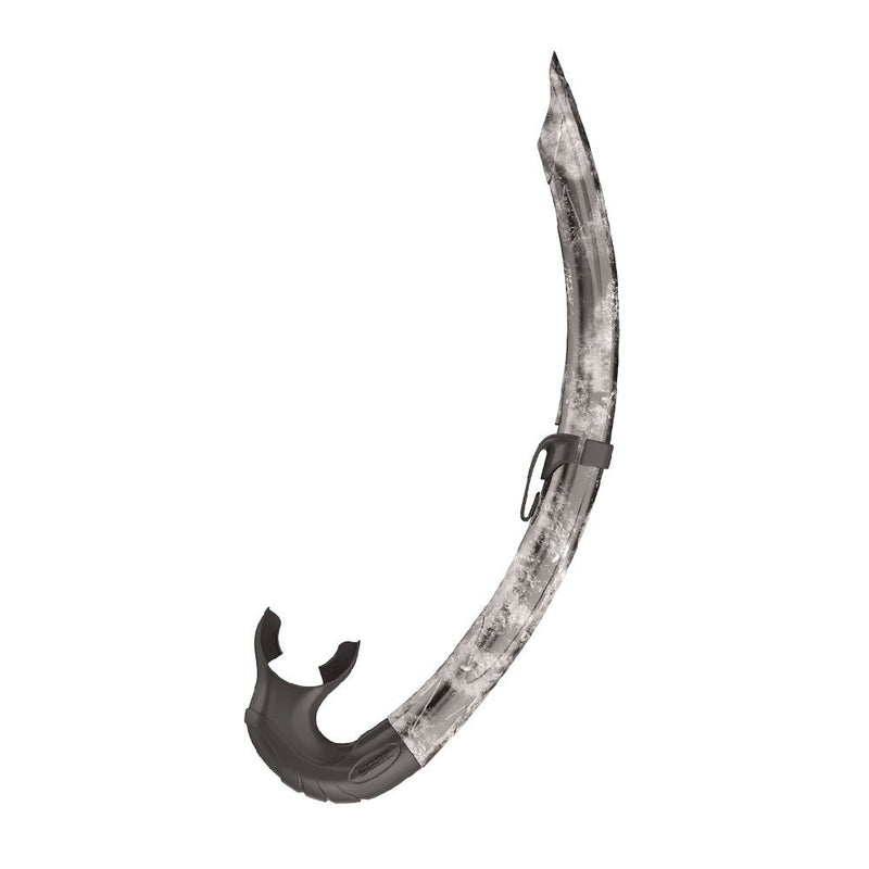 SEAC JET CAMO Snorkel with Anatomical Curved Tube & Comfort Mouthpiece