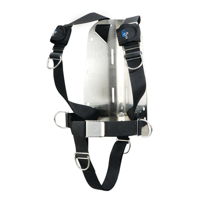 IST Dolphin Tech Basic Dive Harness with Stainless Steel Backplate