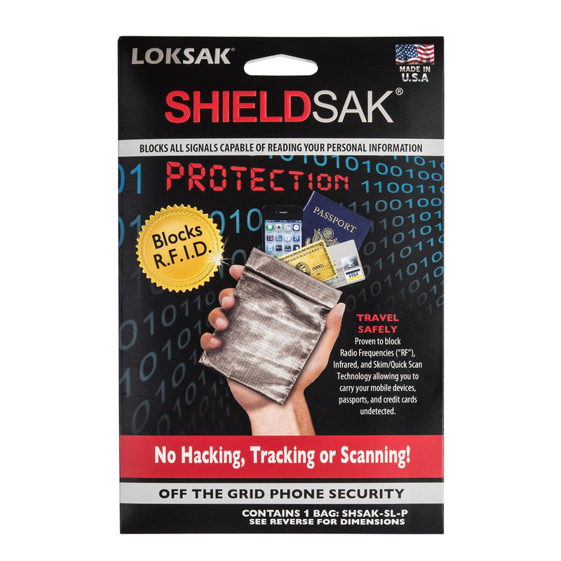 LokSak SHIELDSAK RF Scanning Protection Pouch Phone, Tablet, and Laptop