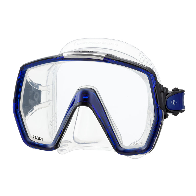 TUSA Freedom HD Panoramic Scuba, Snorkel Mask, Swivel Buckles