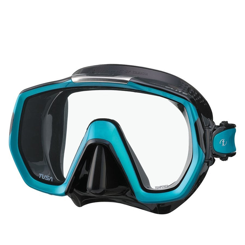 TUSA Freedom Elite Scuba, Snorkel Mask, Quick Release Swivel Buckles