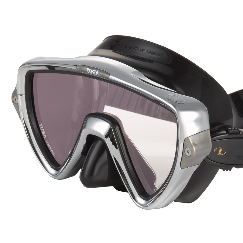 TUSA Visio Pro CrystalView Optical Lens Chrome Frame Mask