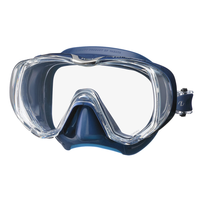 TUSA Freedom Tri-Quest Wraparound, 3 Window Scuba, Snorkel Mask
