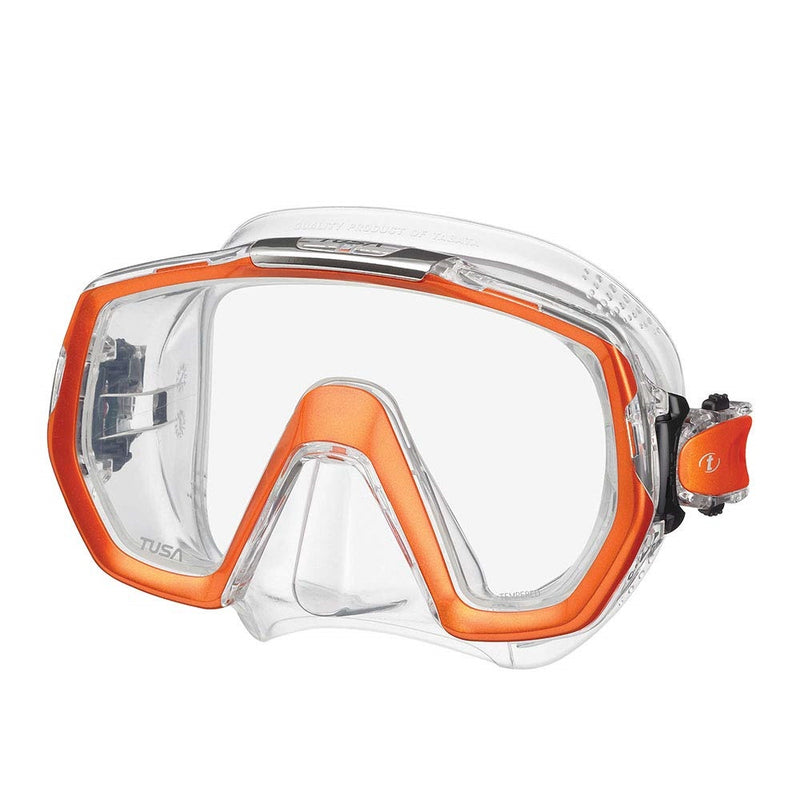 TUSA Freedom Elite Scuba, Snorkel Mask, Quick Release Swivel Buckles