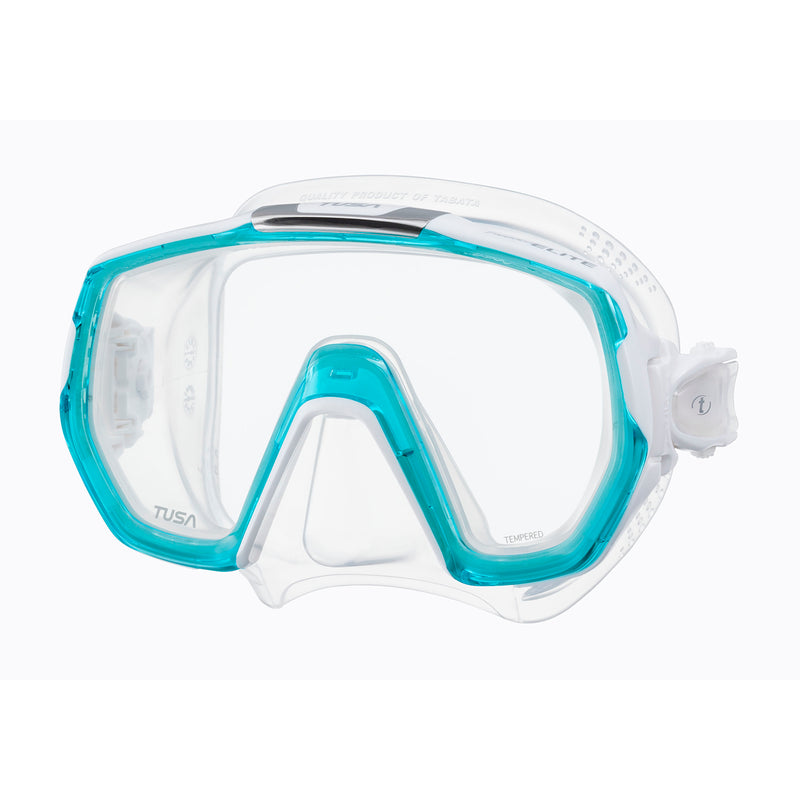 TUSA Freedom Elite Scuba, Snorkel Mask, Quick Release Swivel Buckles