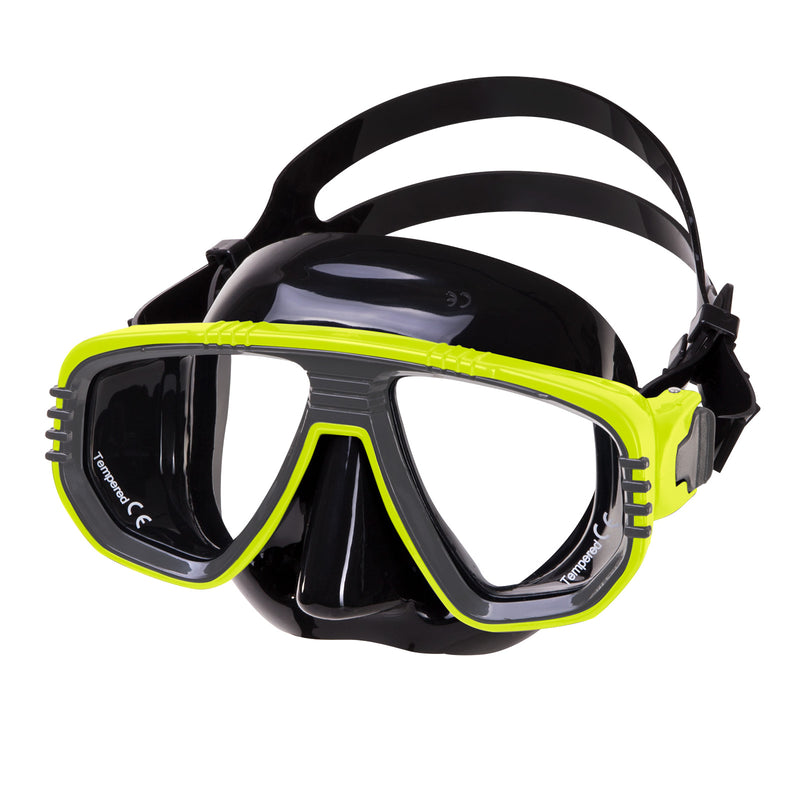 IST Corona Twin Lens Scuba Diving Snorkeling Mask with RX Lens Option