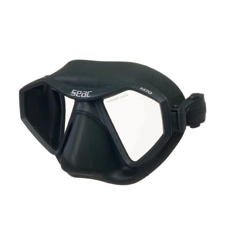 SEAC M70 Low Volume Mask, Semi Frameless with Anti Reflective Skirt