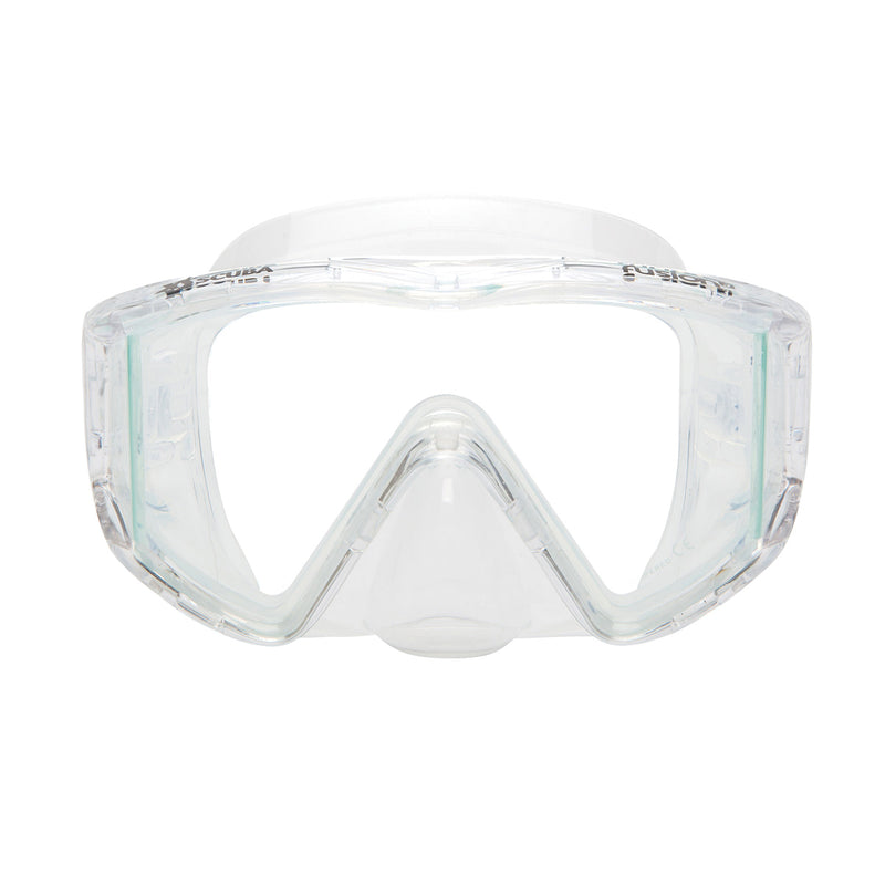 XS SCUBA Fusion 3 Panoramic View Polycarbonate Frame Dive Mask with Box