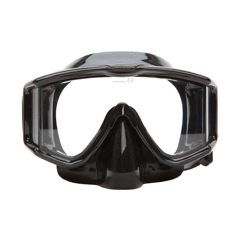 XS SCUBA Fusion Purge Panoramic View Polycarbonate Frame Dive Mask