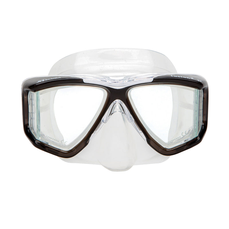 XS SCUBA Fusion 2 Jr. Panoramic View Polycarbonate Frame Dive Mask with Box
