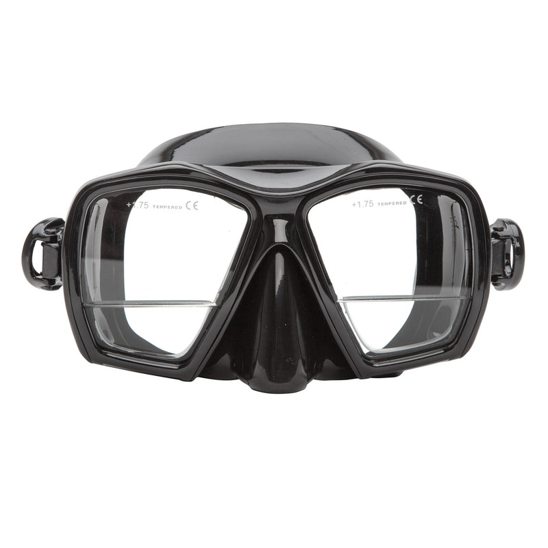 XS SCUBA Gauge Reader Down View Design Magnifying Mask