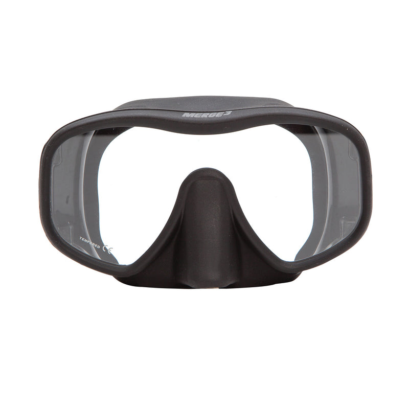 XS SCUBA Merge 3 Frameless Single Lens Low Volume Dive Spearfish Mask