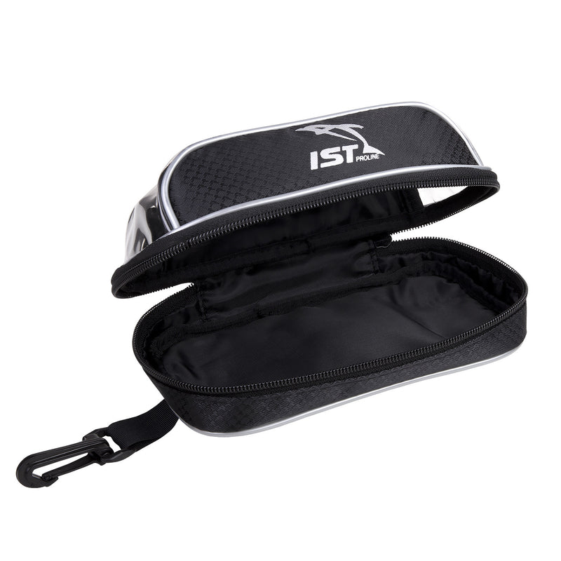 IST Compact Dive Mask Wraparound Zipper Case with Hang Clip – Shop709.com