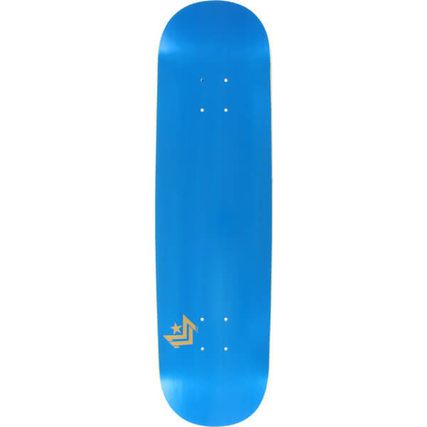 Mini Logo 8.5" Metallic Blue Skateboard Deck