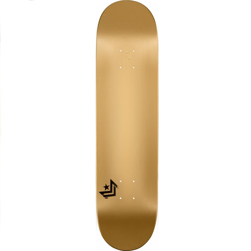 Mini Logo 8.5 Inch Gold Chevron Skateboard Deck