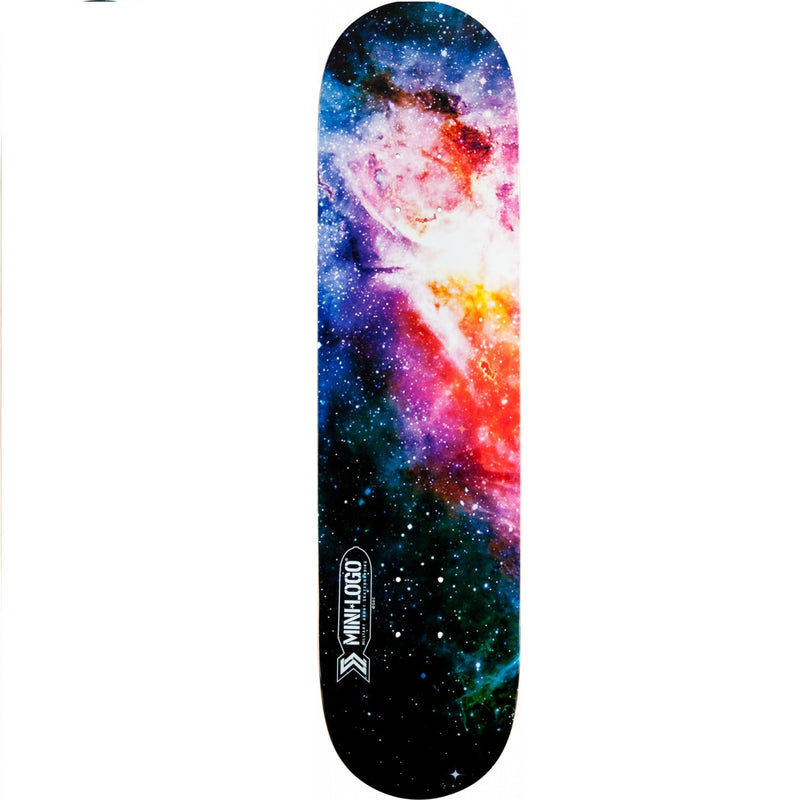 Mini Logo 8.25" Small Bomb Cosmic Skateboard Deck