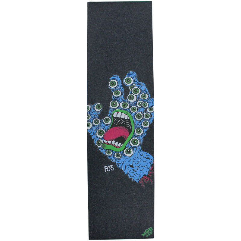 Mob Grip SANTA CRUZ SCREAMING HAND FOS Skateboard Griptape 9" x 33"