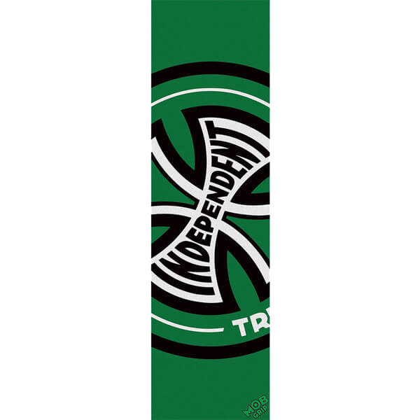 MOB GRIP Independent Green Colors TC Graphic Skateboard Griptape 9" x 33"
