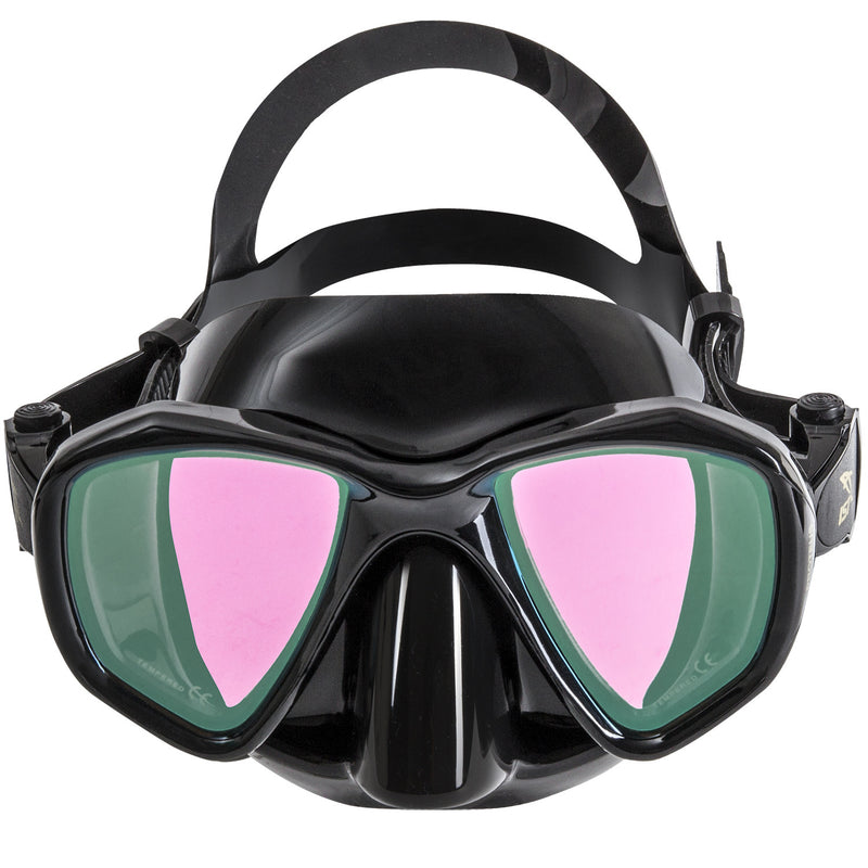 IST MP201 PROTEUS Twin Lens Tinted Lens Scuba and Spearfishing Mask
