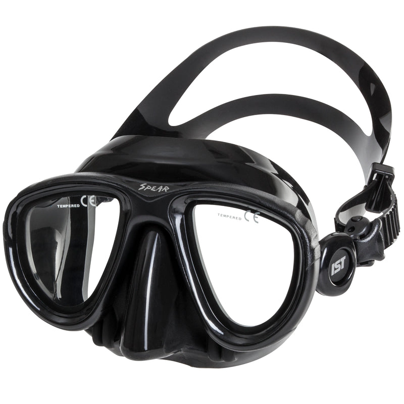 IST SPEAR Twin Lens Ultra Low Volume Spearfishing Mask