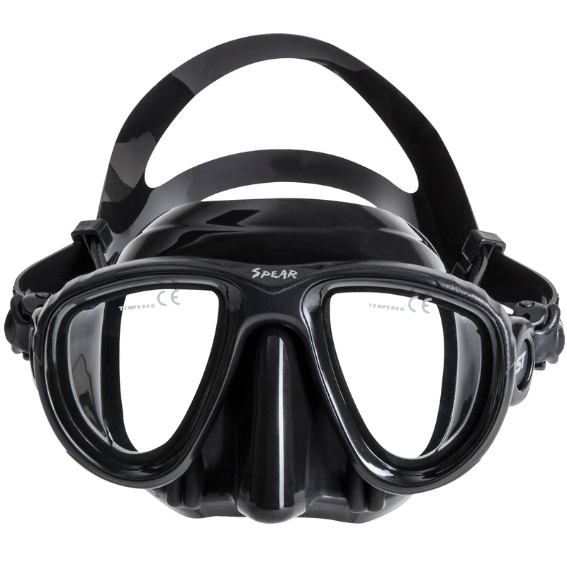 IST SPEAR Twin Lens Ultra Low Volume Spearfishing Mask