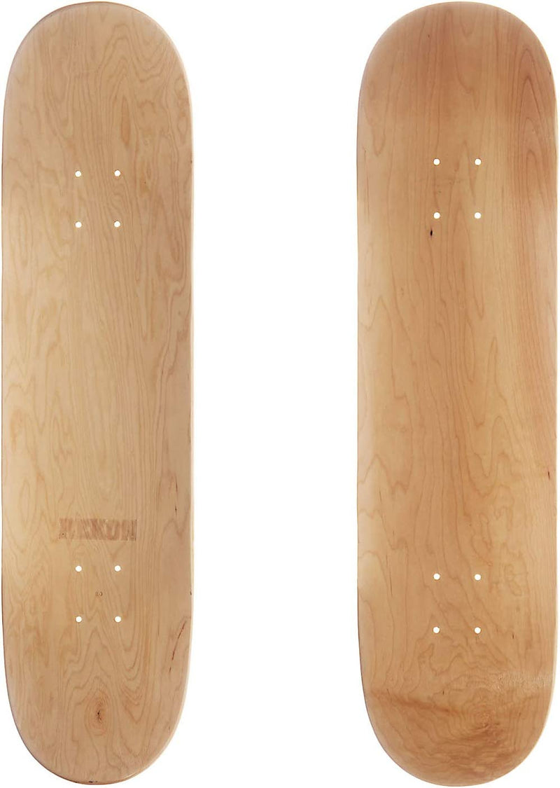 Rekon Canadian Maple Blank Natural Skateboard Deck