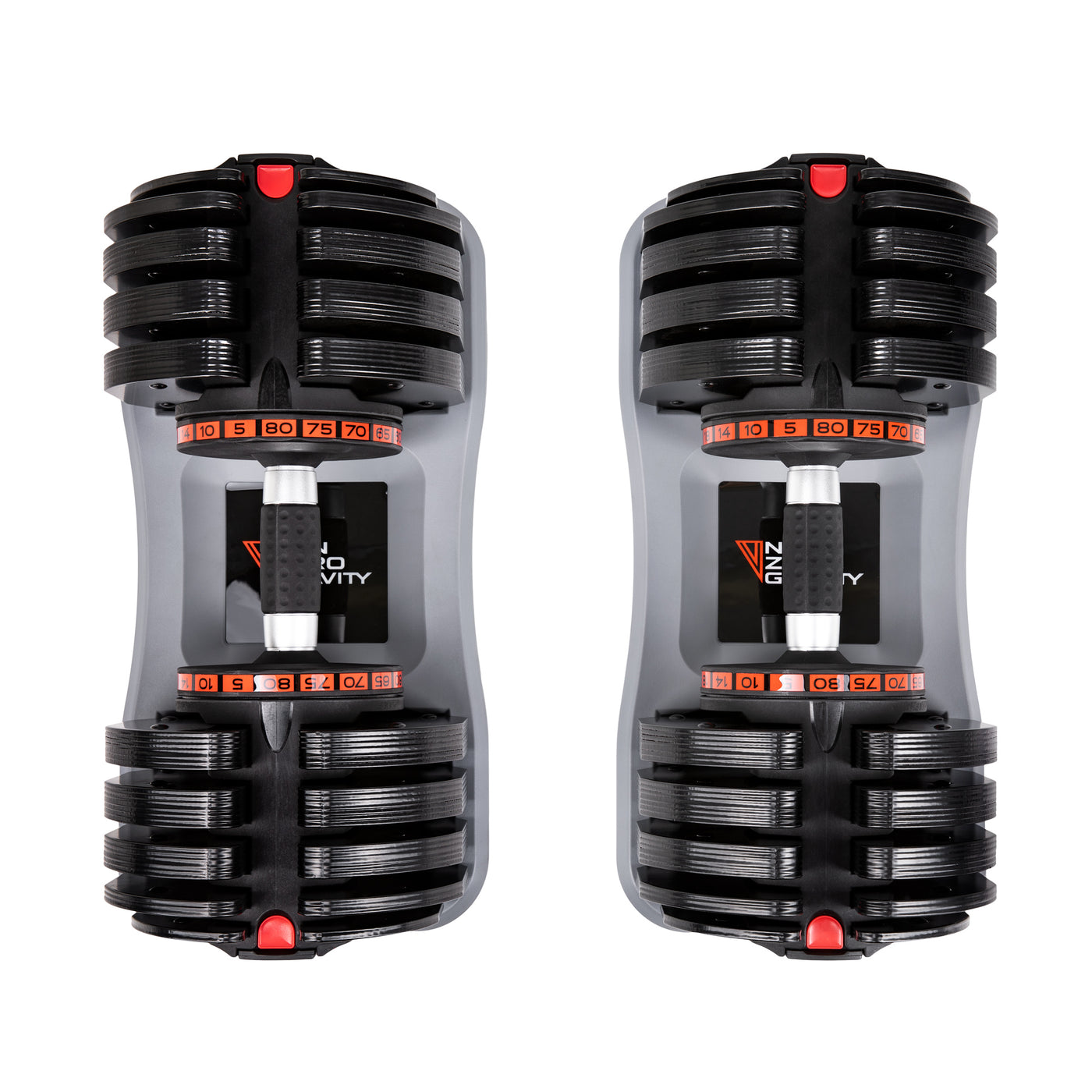 Weider adjustable dumbbells with stand clearance