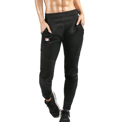 black neoprene joggers for cutting weight
