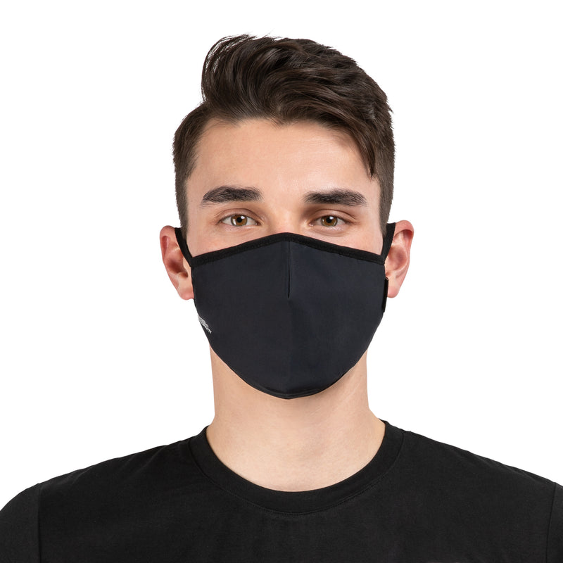 NonZero Gravity SilTex Antibacterial Performance Mask- Black