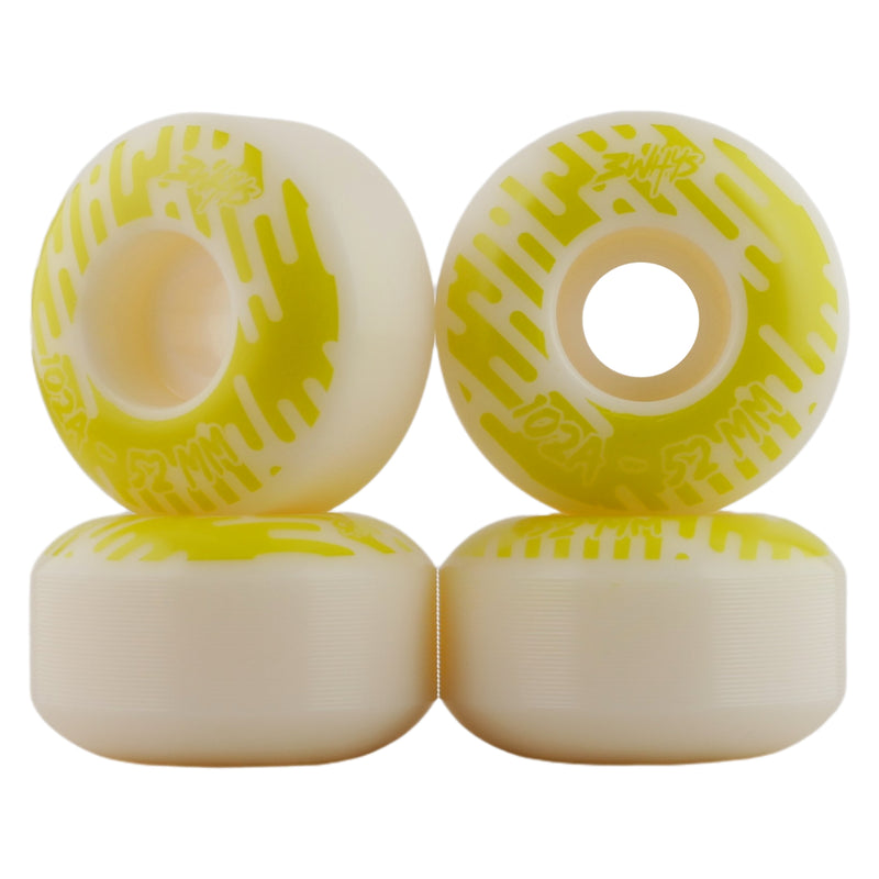 3WHYS 52mm 102A Drip Skateboard Wheels (Set of 4)