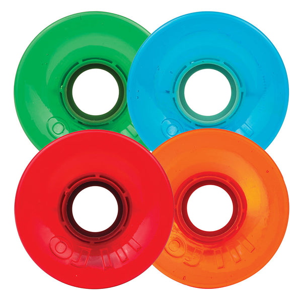 OJ Hot Juice Candy Transparent Longboard Wheels | 60mm 78A