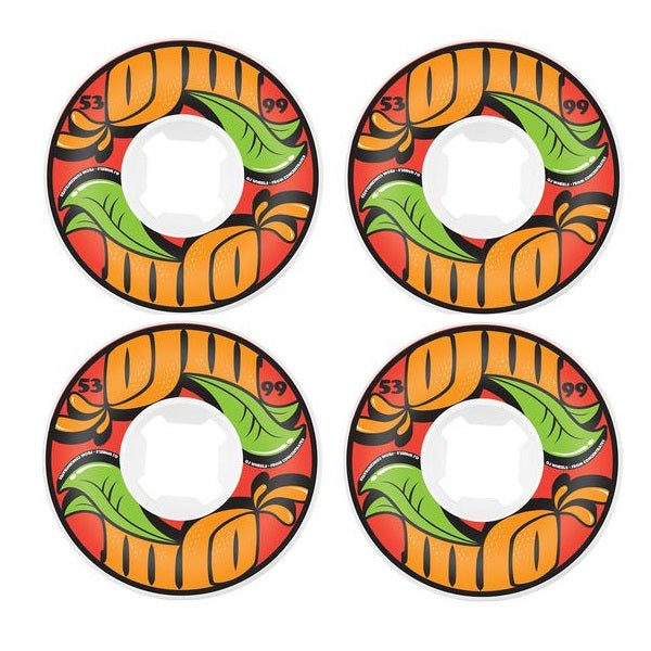 OJ Skateboard Wheels 53mm From Concentrate 99A  4 Pack