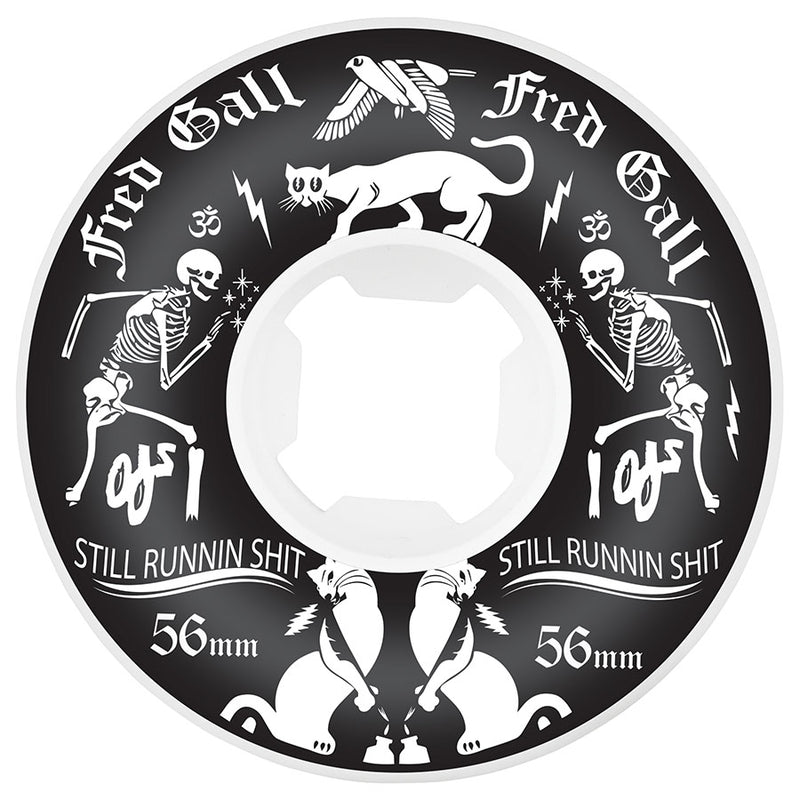 OJ Skateboard Wheels Gall Still Runnin 56mm Original 101a (4 Pack)