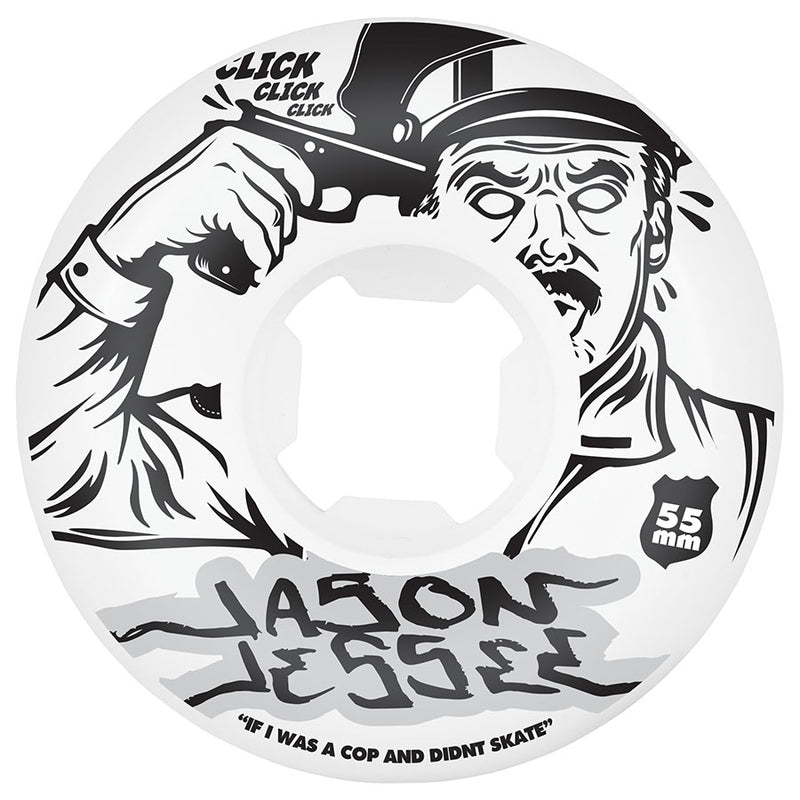 OJ Skateboard Wheels Jessee IF Original EZ EDGE 55mm 101a (4 Pack)