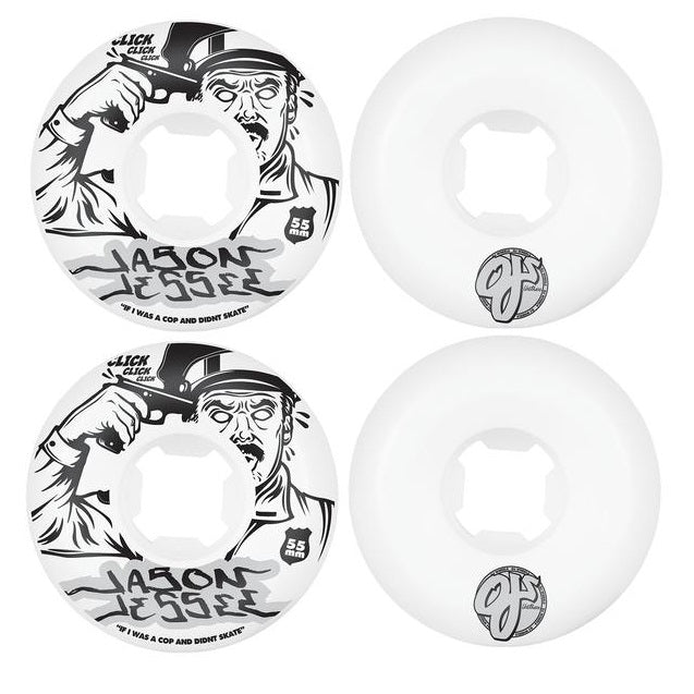 OJ Skateboard Wheels Jessee IF Original EZ EDGE 55mm 101a (4 Pack)