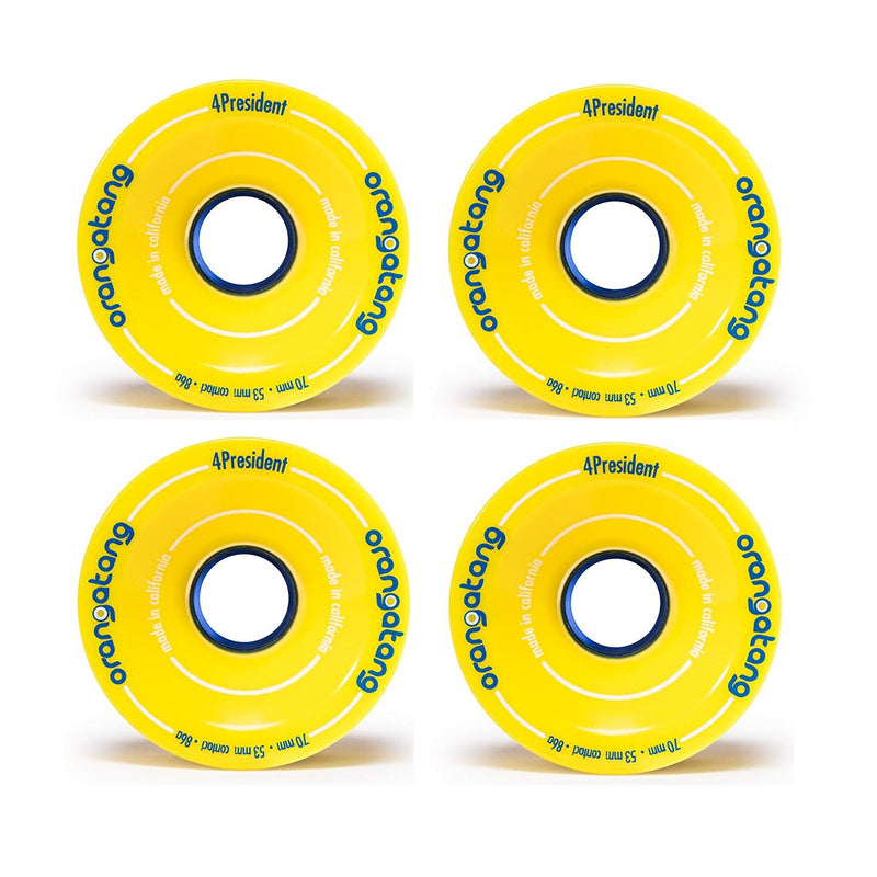 Orangatang 4President Longboard Wheels | 70mm 86A