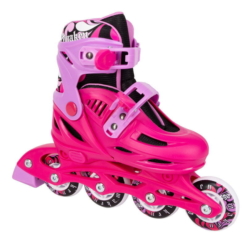 Awaken Adjustable Size Inline Skates | Beginner Roller Hockey Blades For Kids, Boys, Girls