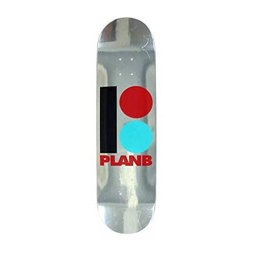 Plan B 8.25 Inch Foil Skateboard Deck