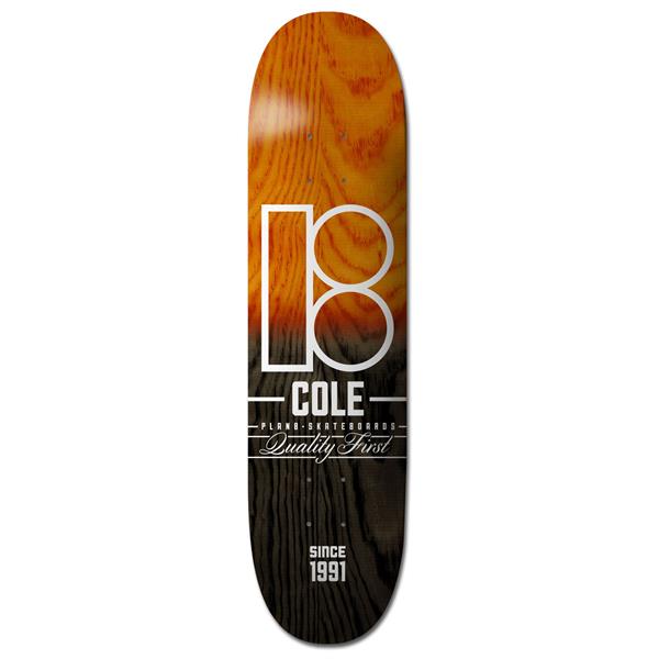 Plan B 8.5 Inch Cole Split Skateboard Deck