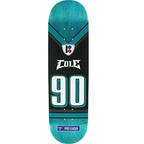 Plan B 8.5 Inch Chris Cole Miami Dolphins Skateboard Deck