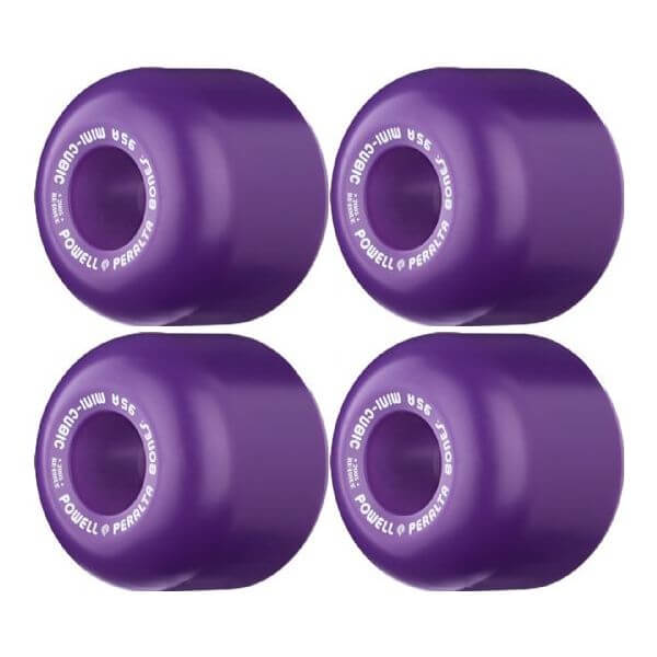 Powell Peralta 64mm Mini-Cubic Purple Skateboard Wheels 95a