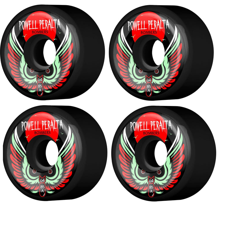 Powell Peralta 64mm 85A Bomber Skateboard Wheels