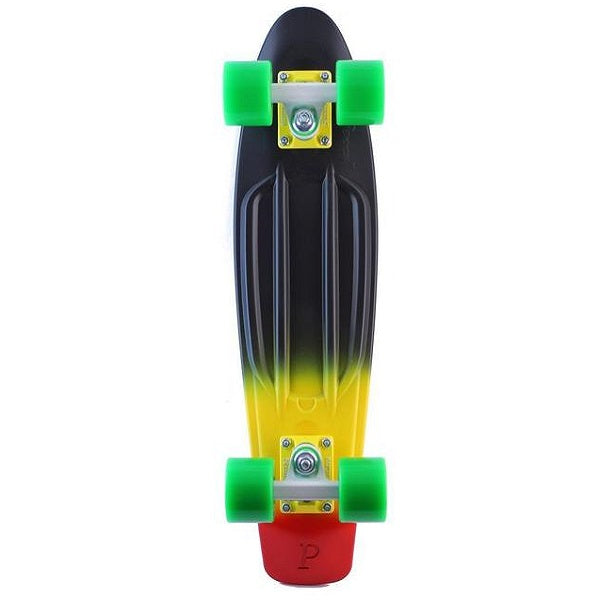 Penny 22 Inch Plastic Waffle Top Mini Cruiser: Caribbean